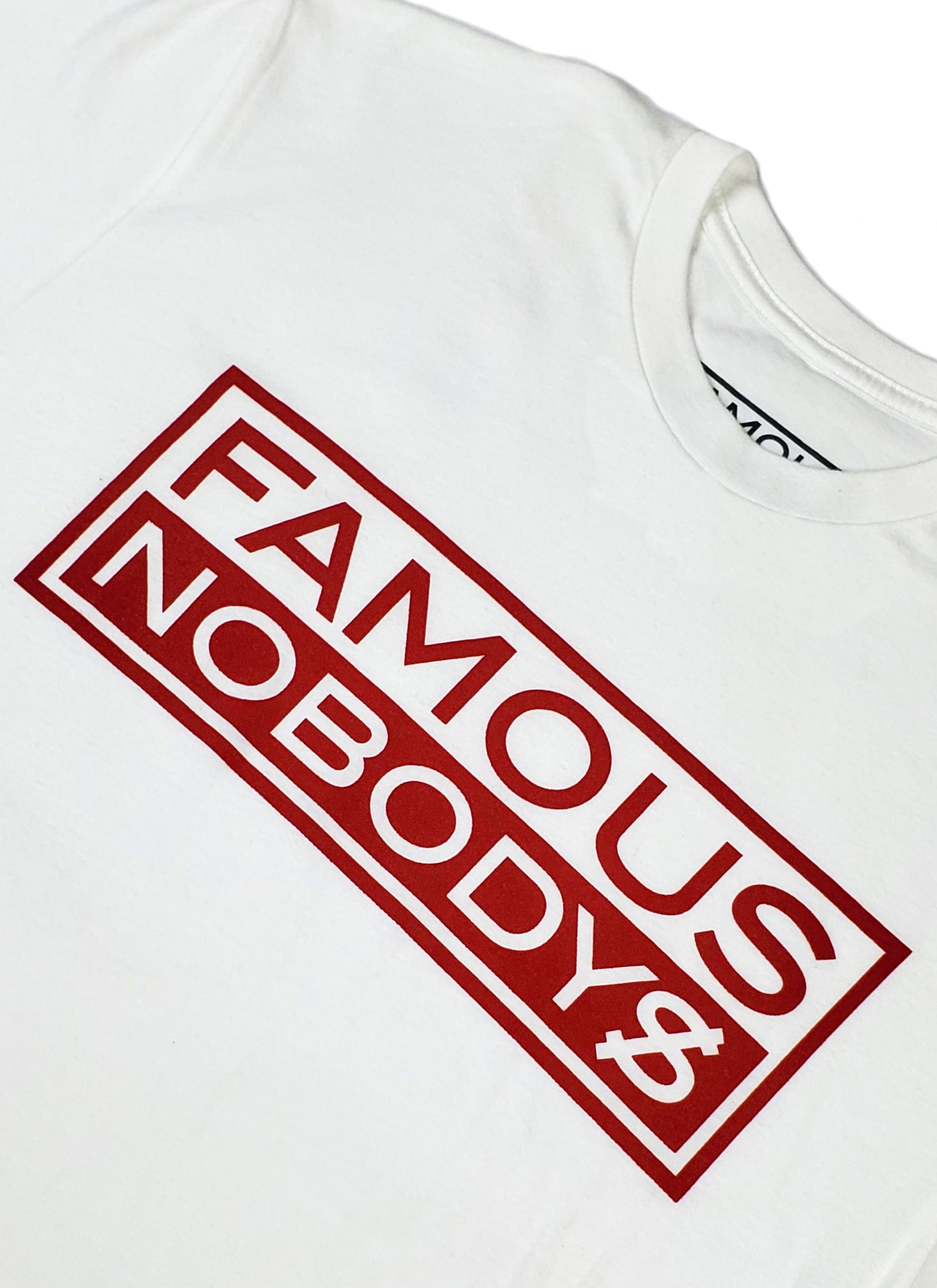 STATEMENT TEE (BLANCO & ROJO)