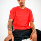 EMBOSSED NOBODYS TEE (RED)