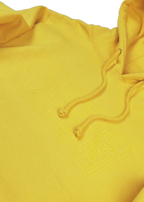 3D STATEMENT HOODIE (MAIZE)