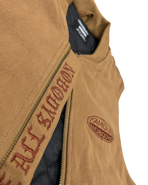 NOBODYS DUCK VEST (BROWN)