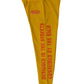 CONSUMED BY THE RICH JOGGERS (MUSTARD)