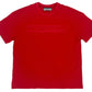 EMBOSSED NOBODYS TEE (RED)