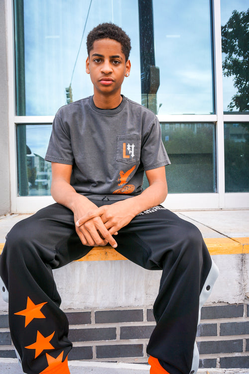 LEAGUE FITS x NOBODYS POCKET TEE